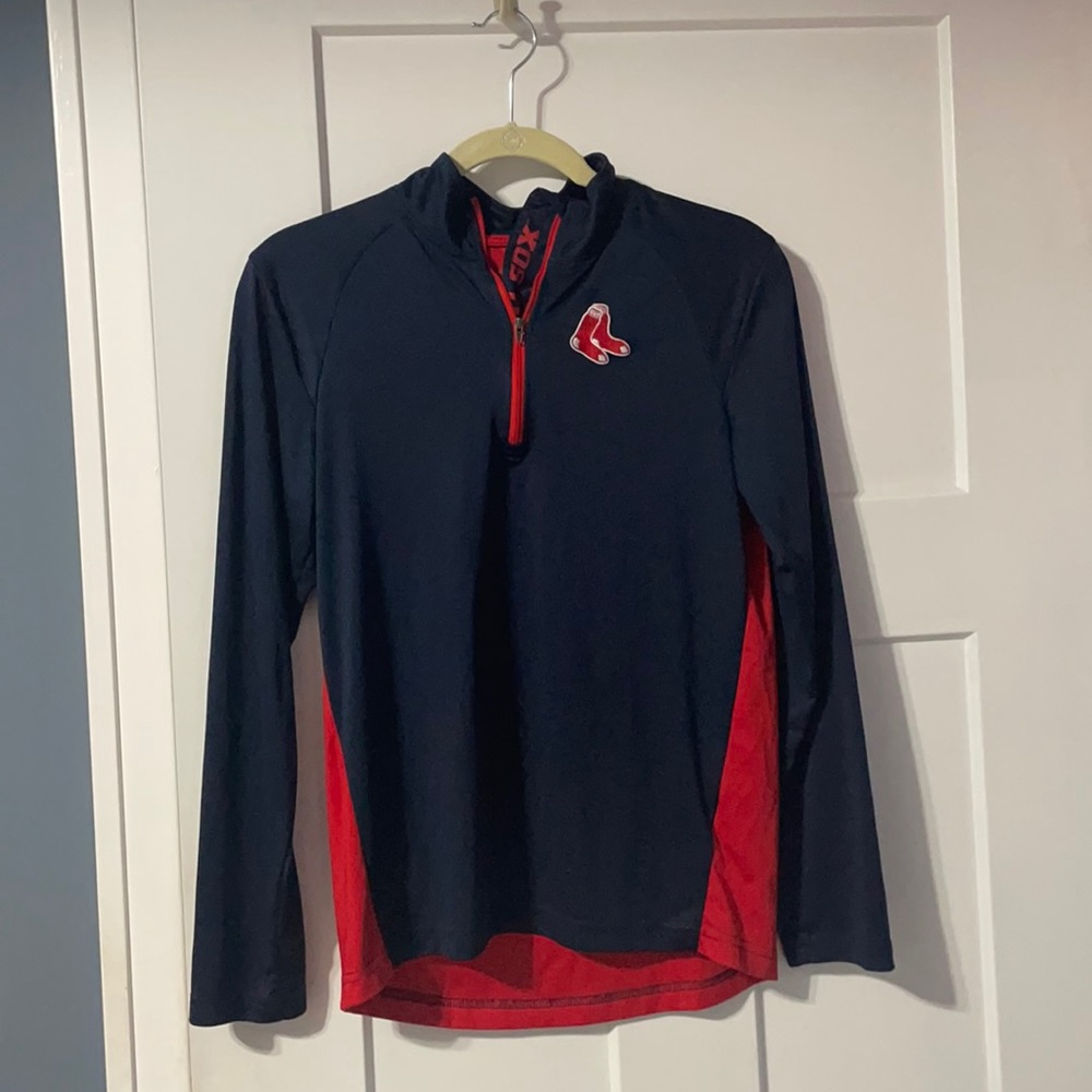 Red Sox Youth Large Quarter-Zip long sleeve